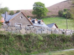 Block Stone Wall