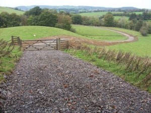 Stone roadway