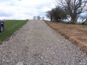 Stone roadway