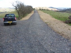 Stone roadway